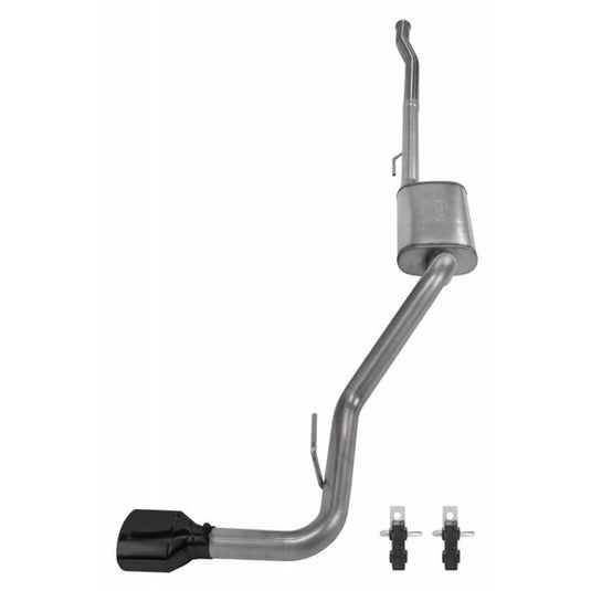 Pypes Performance Exhaust 2.5" Cat Back Exhaust with Street Pro Muffler for 20-24 Jeep Gladiator JT Rubicon with 3.6L