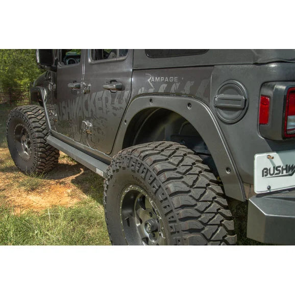 Load image into Gallery viewer, Bushwacker 14096 Trail Armor Fender Flare Delete Kit for 18-24 Jeep Wrangler JL
