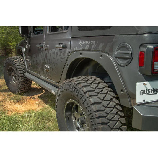 Bushwacker 14096 Trail Armor Fender Flare Delete Kit for 18-24 Jeep Wrangler JL