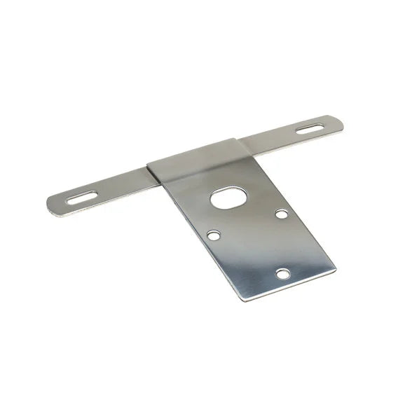 Load image into Gallery viewer, Kentrol Stainless Steel License Plate Bracket for 76-86 Jeep CJ
