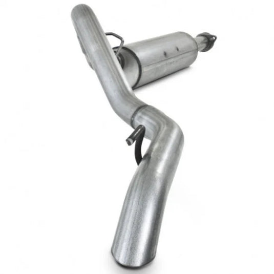 MBRP S5520AL Installer Series Cat Back Exhaust System in Aluminized Steel for 04-06 Jeep Wrangler Unlimited 4.0L I-6 Engines