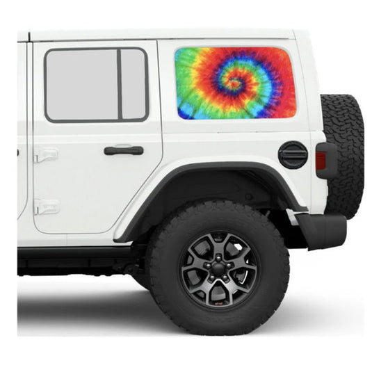 Under The Sun Inserts Side Window Decal for 07-24 Jeep Wrangler JK and JL Unlimited