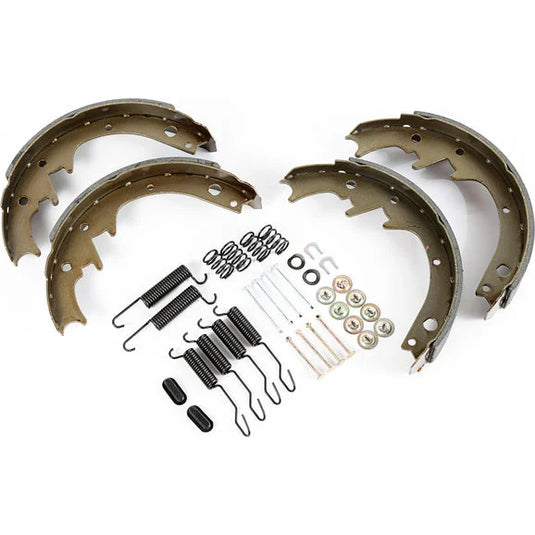 OMIX 16738.04 Brake Shoe Kit for 82-89 Jeep CJ Vehicles, Cherokee XJ & Wrangler YJ