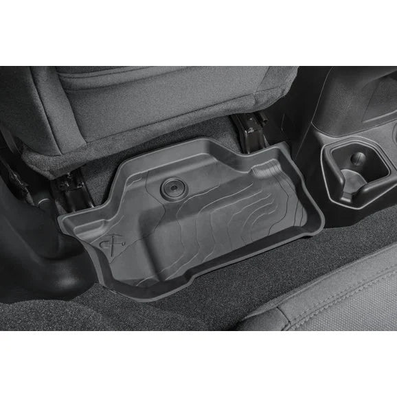 Load image into Gallery viewer, Mopar 82216625AA All-Weather Front &amp; Rear Floor Liner Pair for 18-24 Jeep Wrangler JL 2 Door
