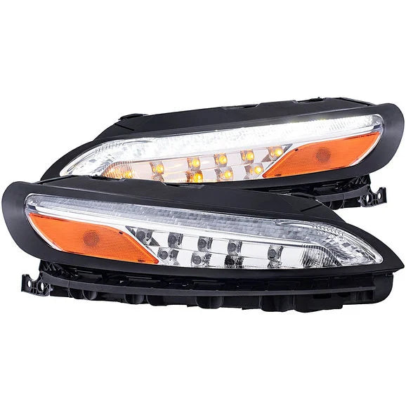 Anzo USA 511081 LED Parking & Signal Lights for 14-18 Jeep Grand Cherokee WK2