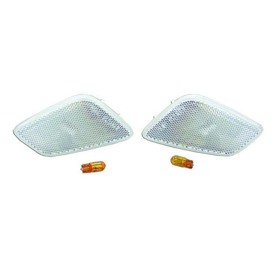 Crown Automotive RT28017 Clear Front Side Marker Housing for 97-06 Jeep Wrangler TJ & Unlimited