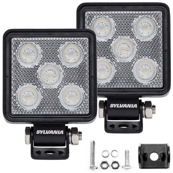 Load image into Gallery viewer, Sylvania SLMCUB3INFL2.BX2 Slim 3&quot; LED Pod Cube-Flood Light
