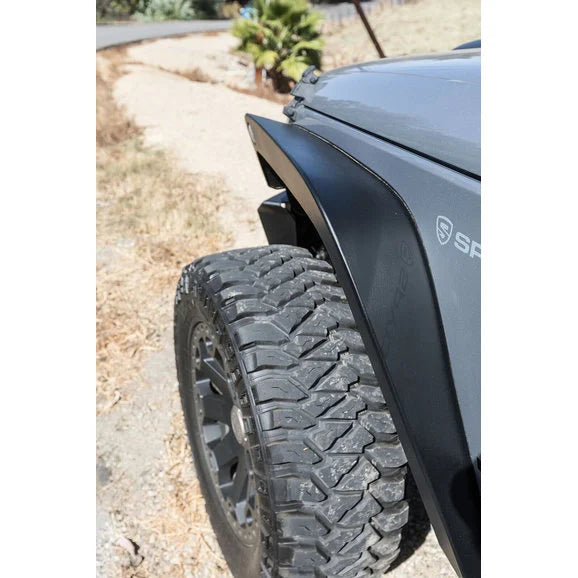 Load image into Gallery viewer, Go Rhino Trailline Steel Front Fenders for 07-18 Jeep Wrangler JK
