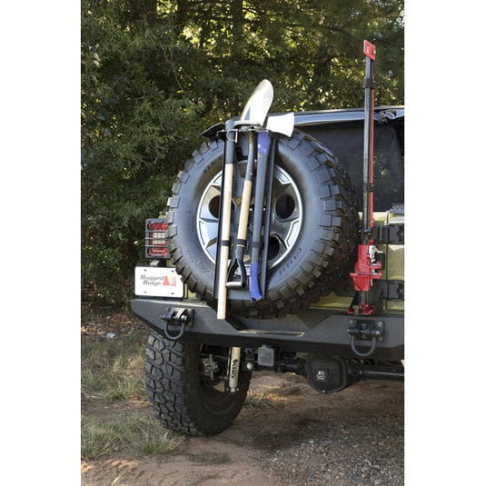 Rugged Ridge 13551.63 Spare Tire Tool Rack System