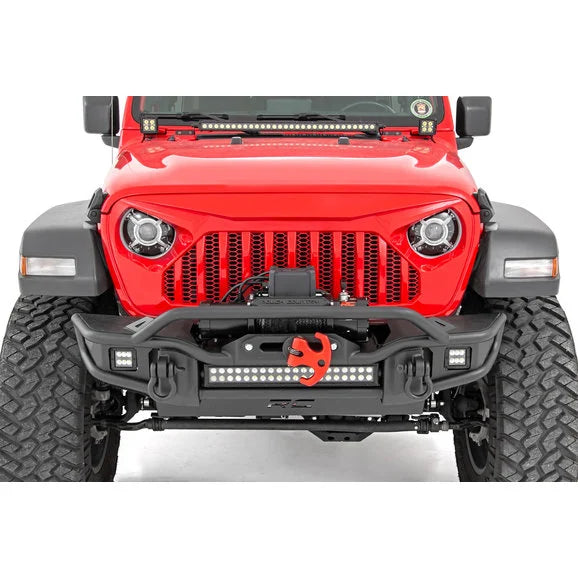 Load image into Gallery viewer, Rough Country RCH5300 9 Inch LED Halo Projector Headlights for 18-24 Jeep Wrangler JL &amp; 20-24 Gladiator JT
