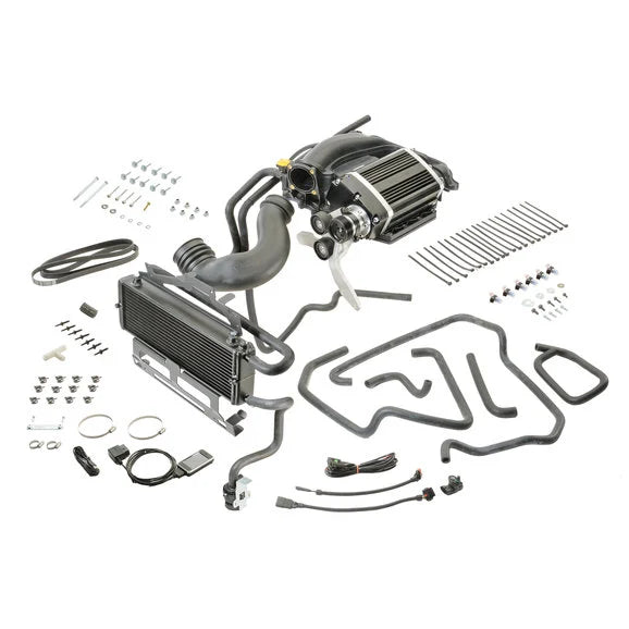 Load image into Gallery viewer, Sprintex 263A1001 Intercoolered Supercharger Kit for 12-14 Jeep Wrangler JK with 3.6L
