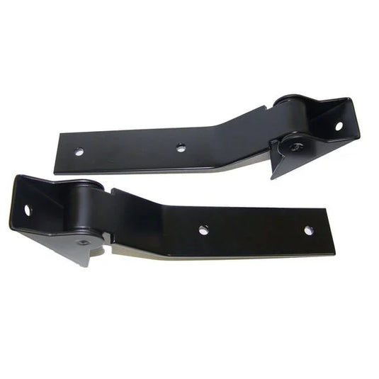 OMIX 11218.01 OE Tailgate Hinge Set in Black for 87-95 Jeep Wrangler YJ