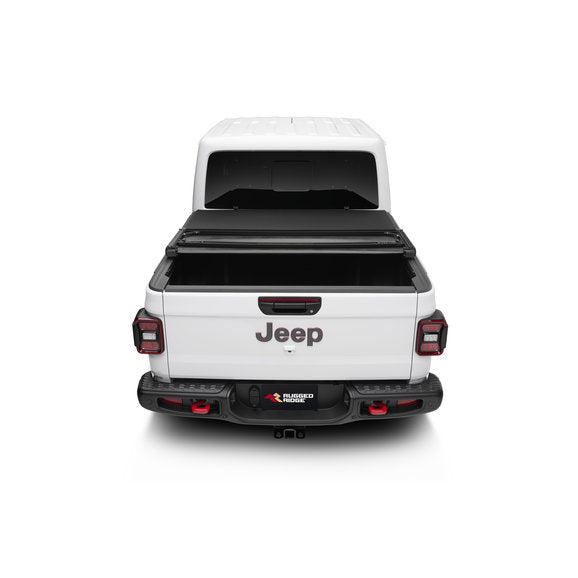 Load image into Gallery viewer, Rugged Ridge 13550.21 Armis Soft Folding Bed Cover for 20-24 Jeep Gladiator JT
