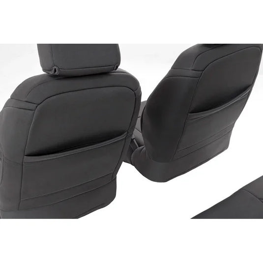 Rough Country 91003 Front & Rear Seat Covers for 11-12 Jeep Wrangler Unlimited JK