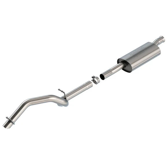 Borla 140822 2.5 in. Touring Climber Cat-Back Exhaust System for 18-24 Jeep Wrangler JL Unlimited with 2.0L