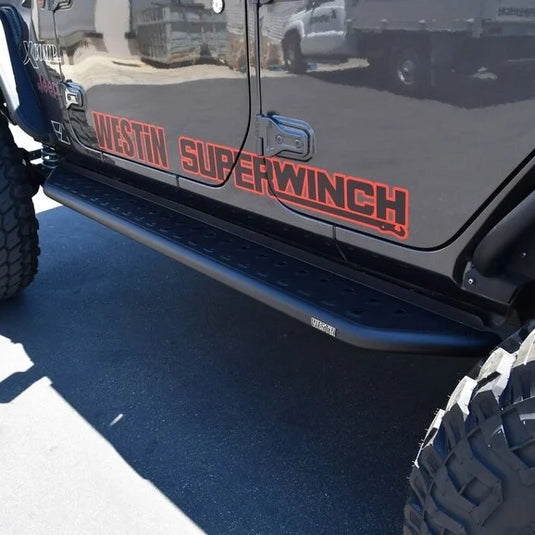 Westin 28-34065 Outlaw Running Boards for 18-24 Jeep Wrangler JL Unlimited 4-Door