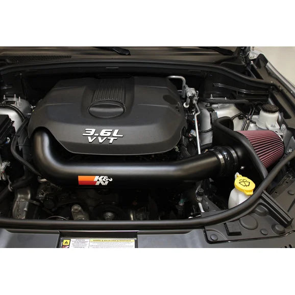 Load image into Gallery viewer, K&amp;N 77-1560KTK Metal Air Intake for 11-15 Jeep Grand Cherokee WK2 &amp; Dodge Durango with 3.6L
