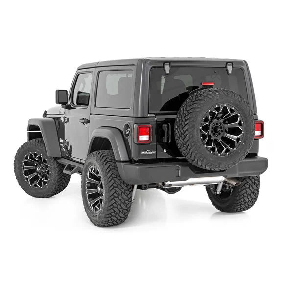 Load image into Gallery viewer, Rough Country 90761 Contoured Drop Steps for 18-24 Jeep Wrangler JL
