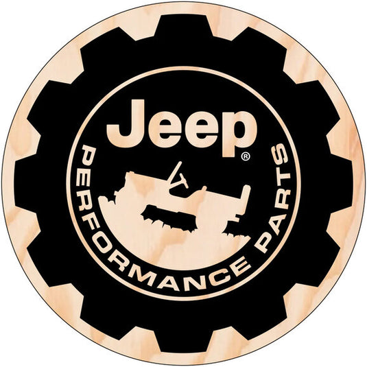 Jeep Merchandise 4" Jeep Logo Circle Jeep Sticker