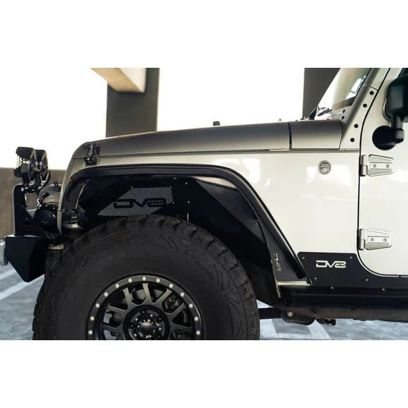 Load image into Gallery viewer, DV8 Offroad FDJK-07 Slim Fender Flares for 07-18 Jeep Wrangler JK
