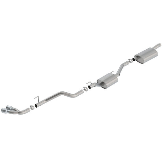 Borla Touring T-304 Stainless Steel Catback Exhaust System for 20-24 Jeep Gladiator JT