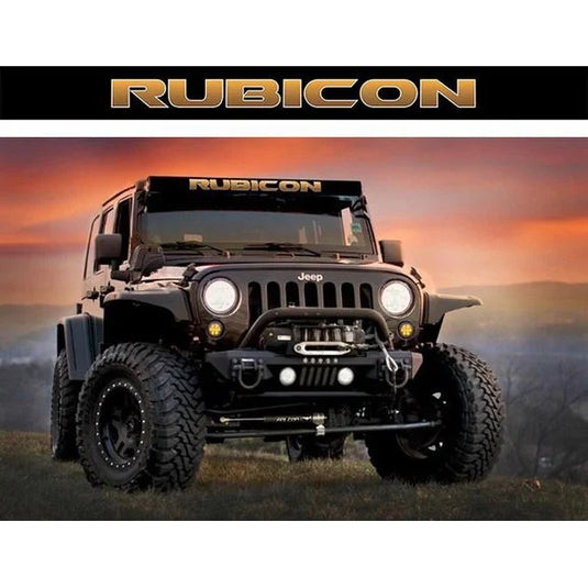 Aerolidz Rubicon Logo Insert for Dual LED Light Bar Silencer