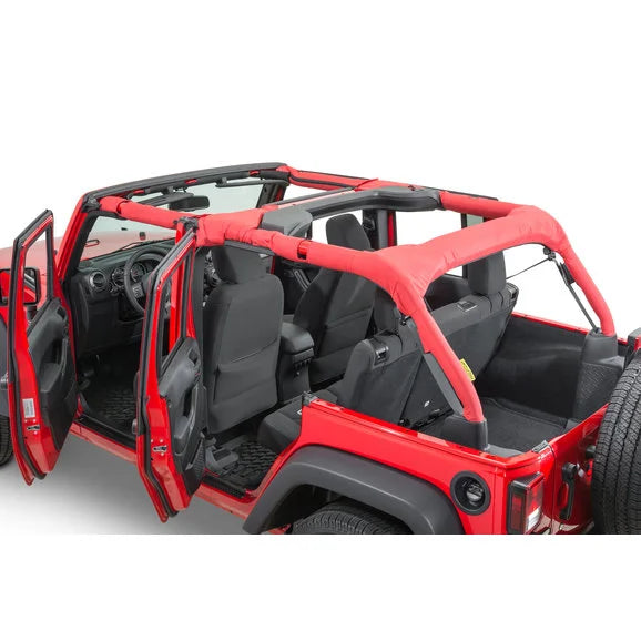 Load image into Gallery viewer, Dirtydog 4X4 Roll Bar Covers for 07-18 Jeep Wrangler Unlimited JK
