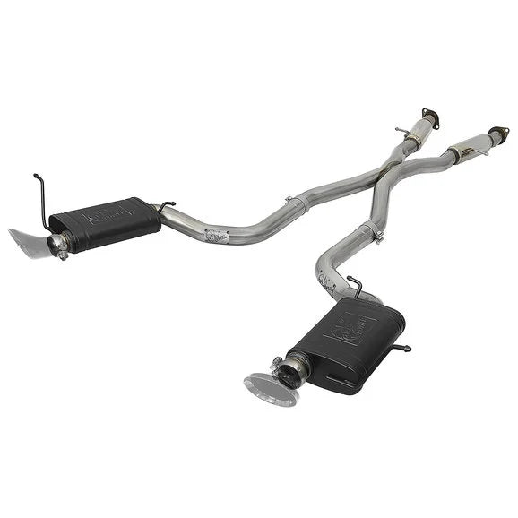 Load image into Gallery viewer, aFe Power Mach Force XP 3&quot; 304 Stainless Cat-Back Exhaust System for 12-19 Grand Cherokee SRT-8 &amp; Trackhawk w/ 6.4L &amp; 6.2L Hemi
