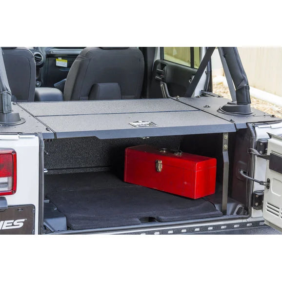 Load image into Gallery viewer, Aries Security Cargo Lid for 07-18 Jeep Wrangler JK Unlimited 4-Door
