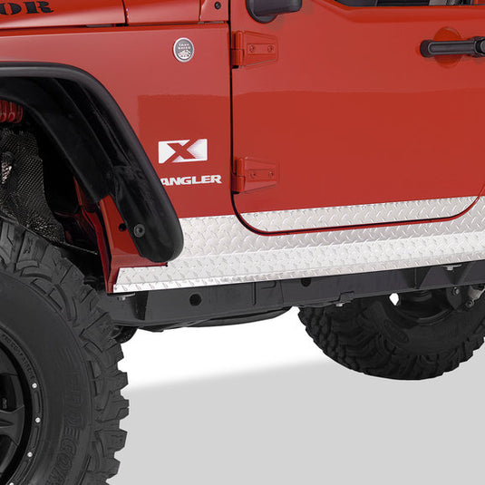 Warrior Products 5" Sideplates for 07-18 Jeep Wrangler JK 2 Door