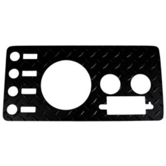 Warrior Products Dash Panels with Radio Cutouts for 76-86 Jeep CJ5, CJ7 & CJ8