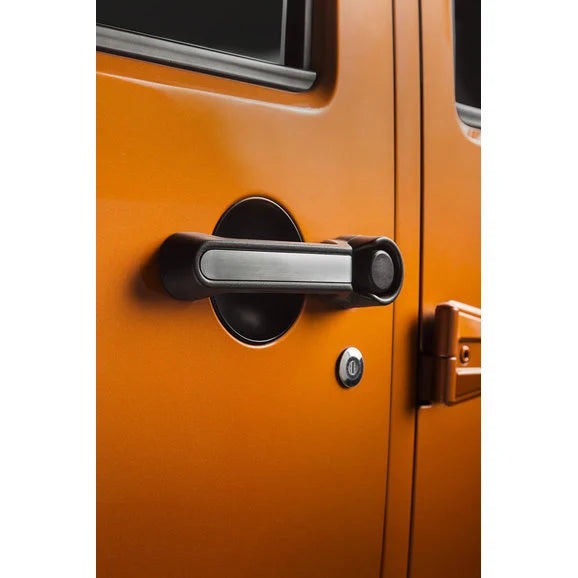 Load image into Gallery viewer, Rugged Ridge Door Handle Inserts for 07-18 Jeep Wrangler JK 2 Door
