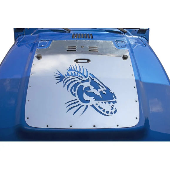 Load image into Gallery viewer, Fishbone Offroad Hood Louver for 97-06 Jeep Wrangler TJ
