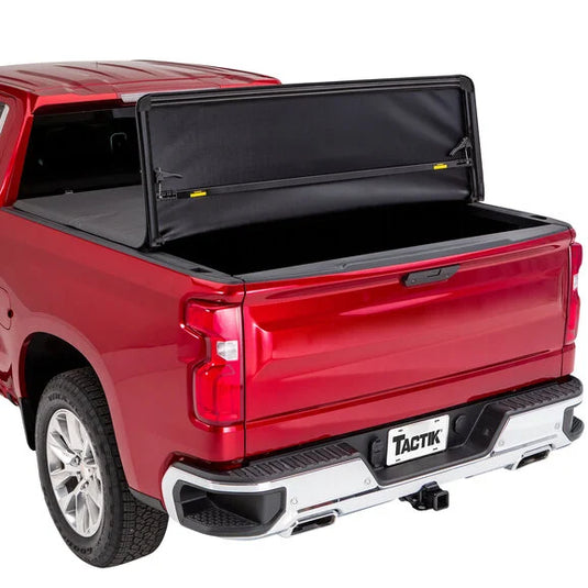 TACTIK Soft Tri-Fold Truck Bed Tonneau Cover for 04-14 Ford F-150