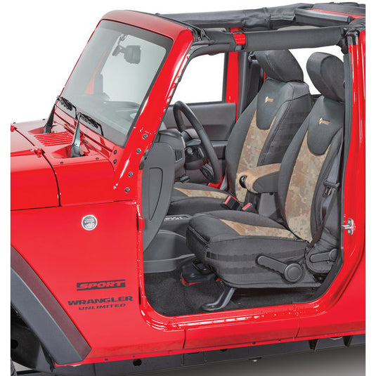 Bartact Mil-Spec Super Front Seat Covers for 07-10 Jeep Wrangler JK