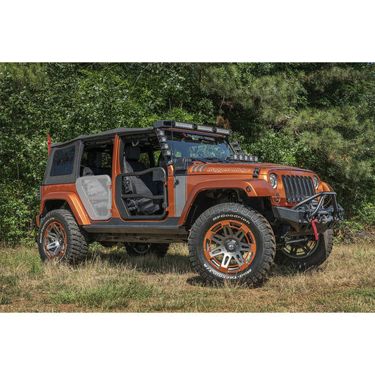 Rugged Ridge Fortis Tube Doors for 07-18 Jeep Wrangler JK