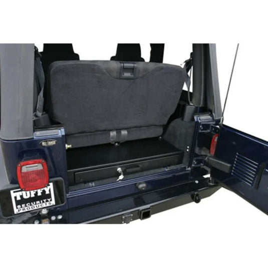 Tuffy 130-01 Security Products Full Length Underseat Drawer for 76-06 Jeep CJ-5, CJ-7, CJ-8 Scrambler, Wrangler YJ & TJ