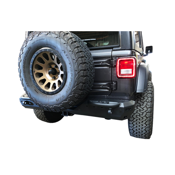 Load image into Gallery viewer, Warrior Products MOD Series Rear Bumper for 18-24 Jeep Wrangler JL
