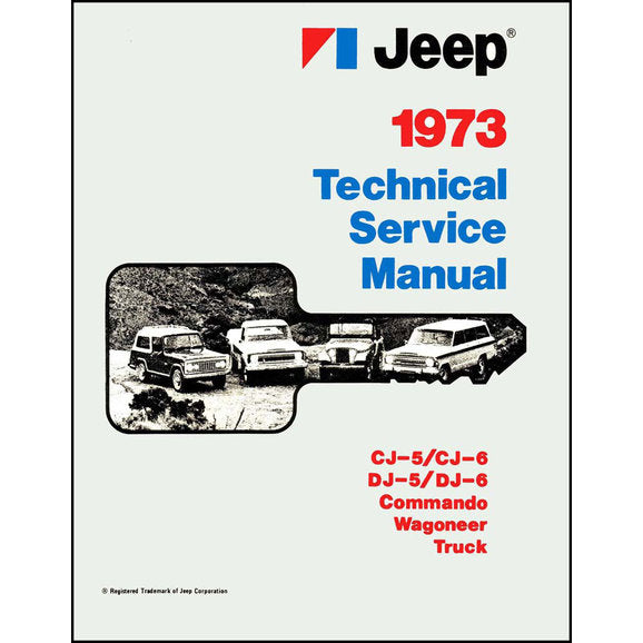 Load image into Gallery viewer, Bishko Automotive Literature Factory Authorized Technical Service Manuals for 72-86 Jeep Model Years
