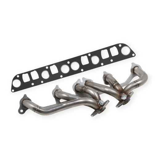 Hooker Headers 70305402-RHKR Stainless Steel BlackHeart Shorty Header for 00-06 Jeep Wrangler TJ with 4.0L