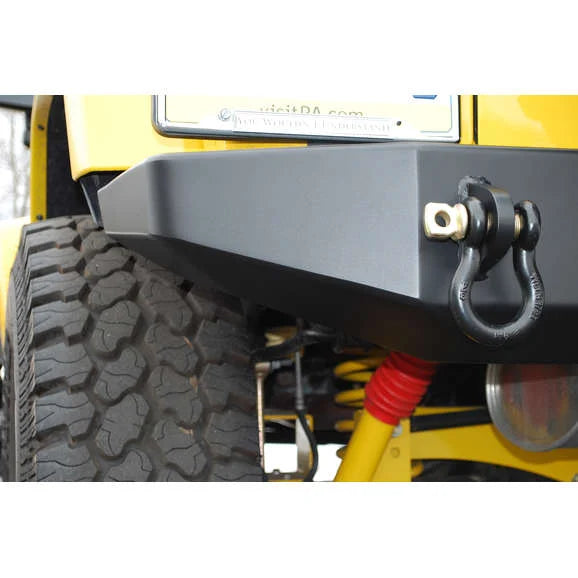 Load image into Gallery viewer, HyLine OffRoad 400200110 Standard Rear Bumper for 07-18 Jeep Wrangler JK
