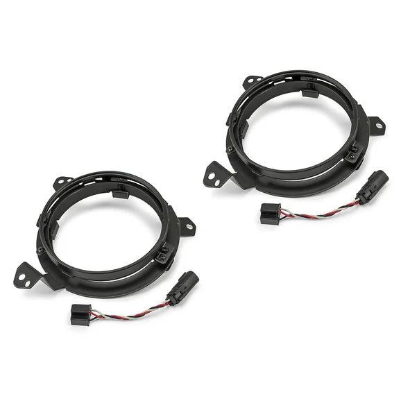 Load image into Gallery viewer, DV8 Offroad BCABJL-01 Headlight Adapter Kit for 18-24 Jeep Wrangler JL &amp; Gladiator JT
