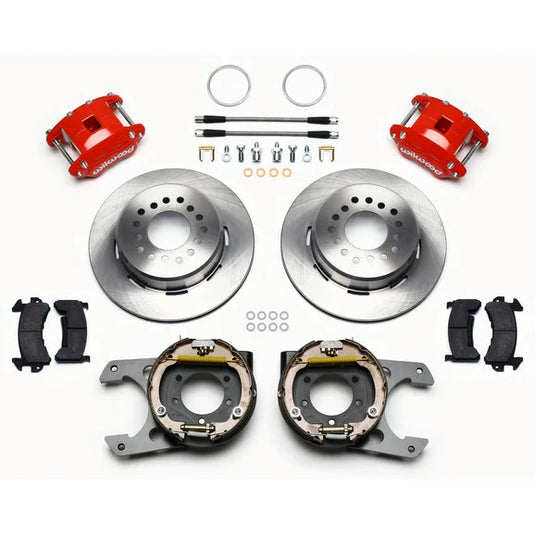 Wilwood Rear Parking Brake Kit for 97-02 Jeep Wrangler TJ with Dana 35