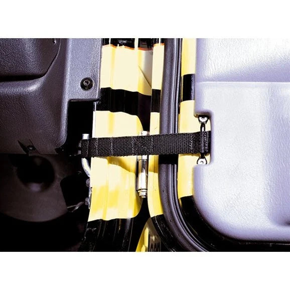 Rugged Ridge 12103.01 Adjustable Door Straps for 76-06 Jeep CJ-5, CJ-7, CJ-8 Scrambler, Wrangler YJ and Wrangler TJ