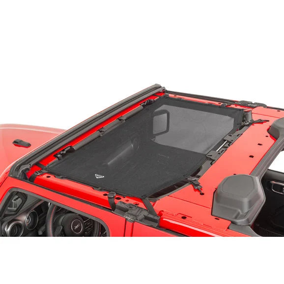 MasterTop ShadeMaker Freedom Mesh Bimini Top for 18-23 Jeep Wrangler JL