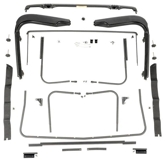 Load image into Gallery viewer, Rugged Ridge 13510.03 Factory Soft Top Replacement Hardware for 97-06 Jeep Wrangler TJ
