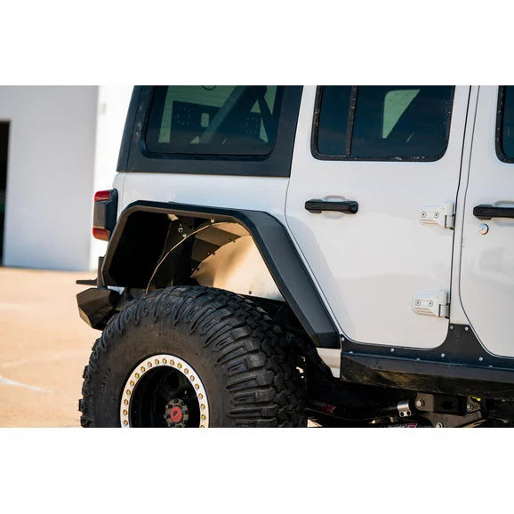 Load image into Gallery viewer, Road Armor Stealth Steel Wide Fender Flares for 18-23 Jeep Wrangler JL &amp; Gladiator JT
