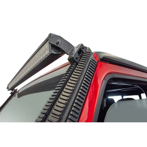 Load image into Gallery viewer, DV8 Offroad D-JL-190052-PIL Picatinny Rail A Pillar Light Mount Pair for 18-24 Jeep Wrangler JL and Gladiator JT
