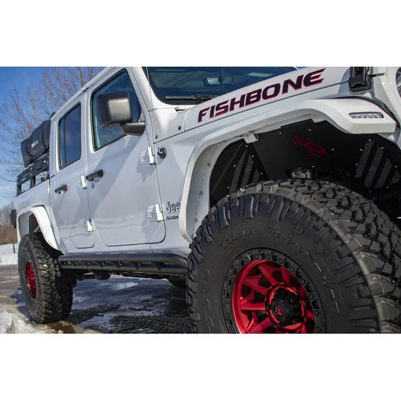 Fishbone Offroad FB23142 Rocker Guards for 20-24 Jeep Gladiator JT