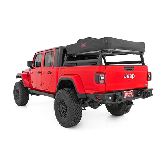 Load image into Gallery viewer, Rough Country 10644 Aluminum Half Bed Rack for 20-24 Jeep Gladiator JT
